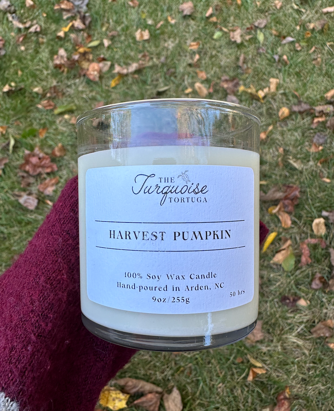 Small Glass Fall + Holiday Seasonal Candles